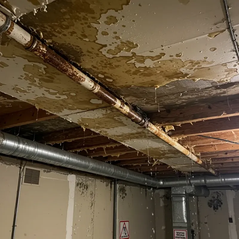 Ceiling Water Damage Repair in Montgomery County, NC