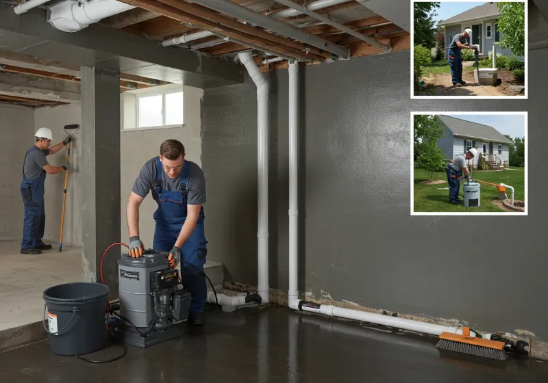 Basement Waterproofing and Flood Prevention process in Montgomery County, NC